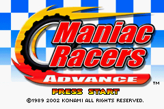 Pantallazo de Maniac Racer Advance para Game Boy Advance