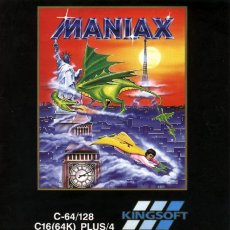Caratula de Maniax para Atari ST