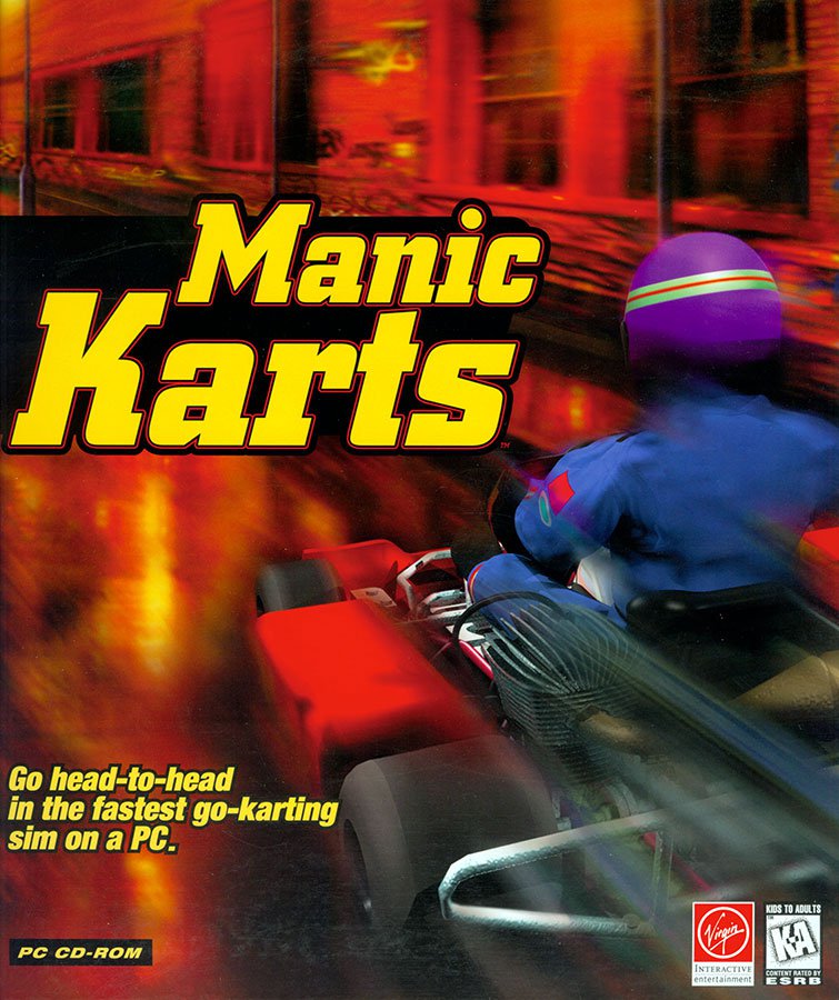 Caratula de Manic Karts para PC