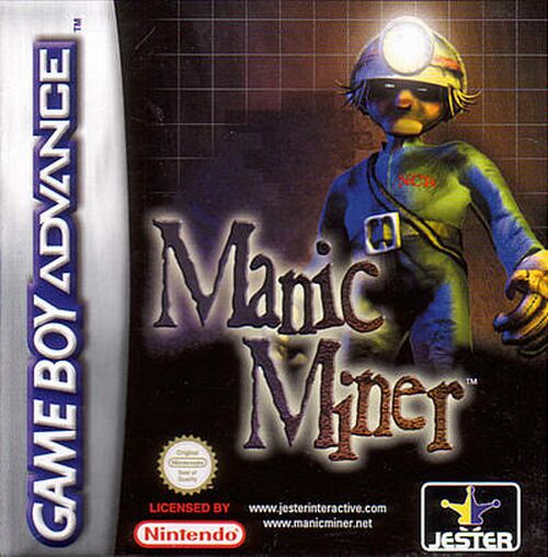 Caratula de Manic Miner para Game Boy Advance