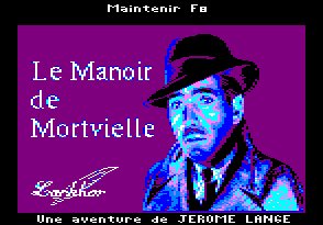 Pantallazo de Manoir De Mortevielle / Mortville Manor para Amstrad CPC