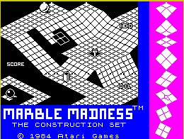 Pantallazo de Marble Madness Construction Set para Spectrum