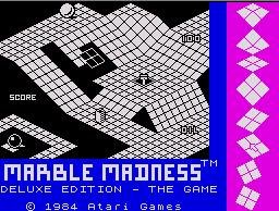 Pantallazo de Marble Madness DeLuxe Edition para Spectrum