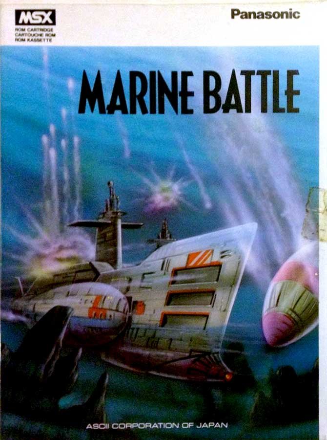 Caratula de Marine Battle para MSX