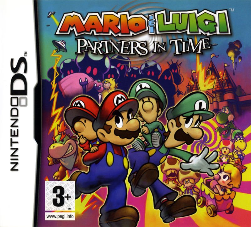 Caratula de Mario & Luigi: Partners in Time para Nintendo DS