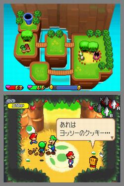Pantallazo de Mario & Luigi: Partners in Time para Nintendo DS