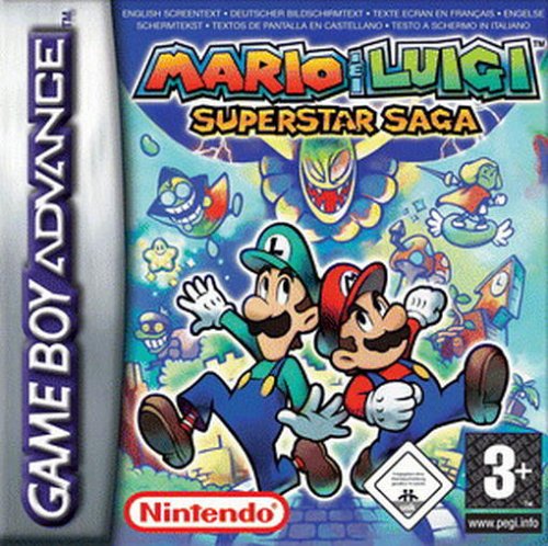 Caratula de Mario & Luigi: Superstar Saga para Game Boy Advance