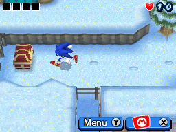 Pantallazo de Mario & Sonic En Los Juegos Olimpicos De Invierno para Nintendo DS