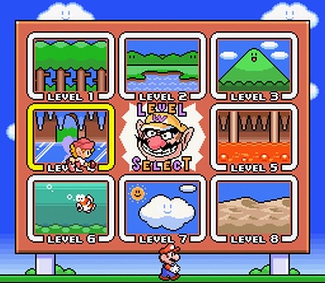 Pantallazo de Mario & Wario (Japonés) para Super Nintendo