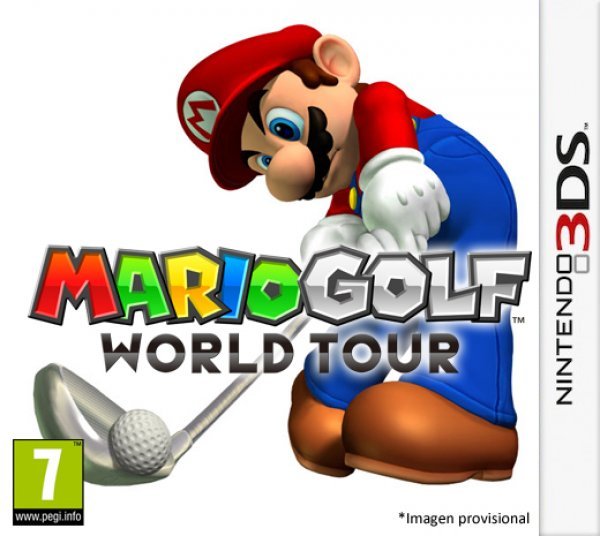 Caratula de Mario Golf World Tour para Nintendo 3DS