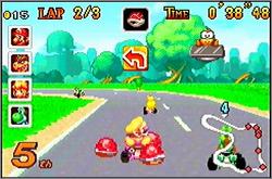 Pantallazo de Mario Kart Super Circuit para Game Boy Advance