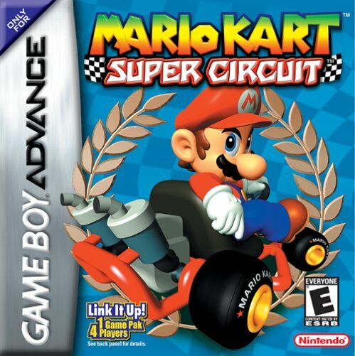 Caratula de Mario Kart Super Circuit para Game Boy Advance