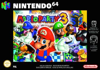 Caratula de Mario Party 3 para Nintendo 64