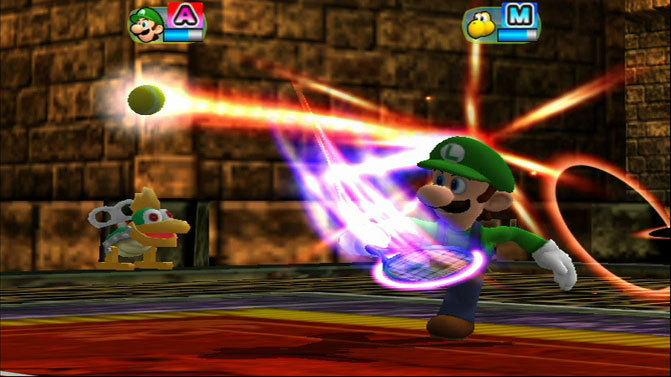 Pantallazo de Mario Power Tennis para Wii