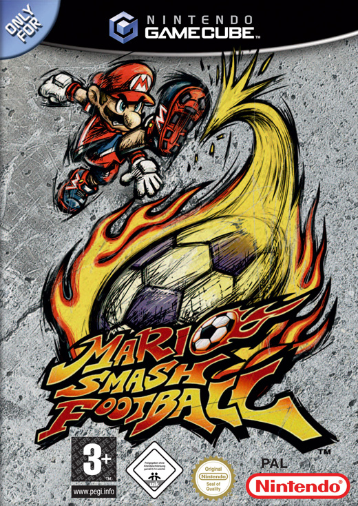 Caratula de Mario Smash Football para GameCube