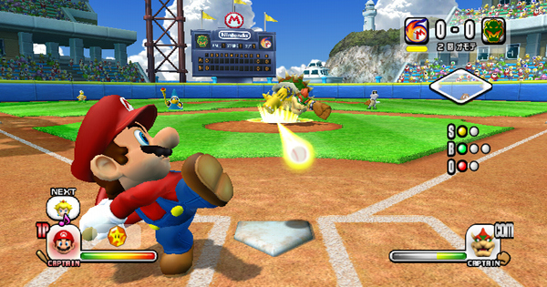 Pantallazo de Mario Super Sluggers para Wii