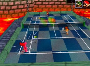 Pantallazo de Mario Tennis 64 para Nintendo 64
