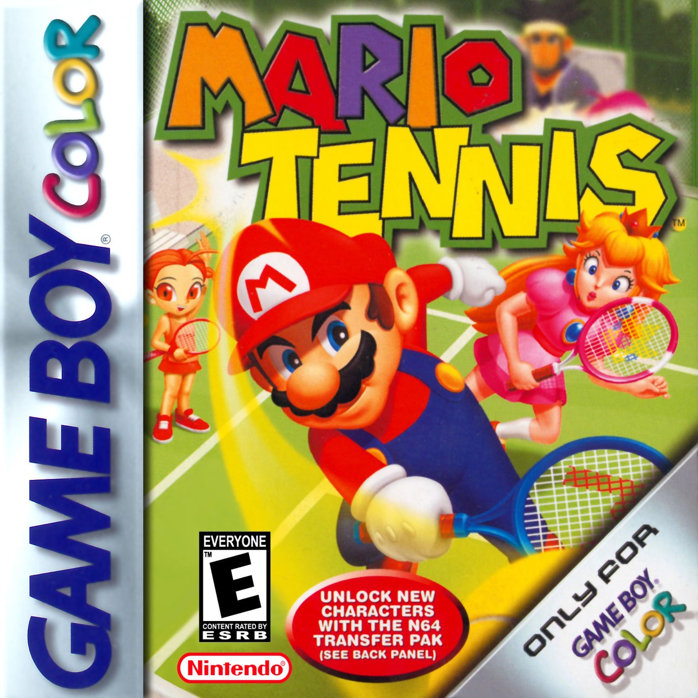 Caratula de Mario Tennis para Game Boy Color