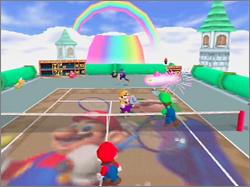 Pantallazo de Mario Tennis para Nintendo 64