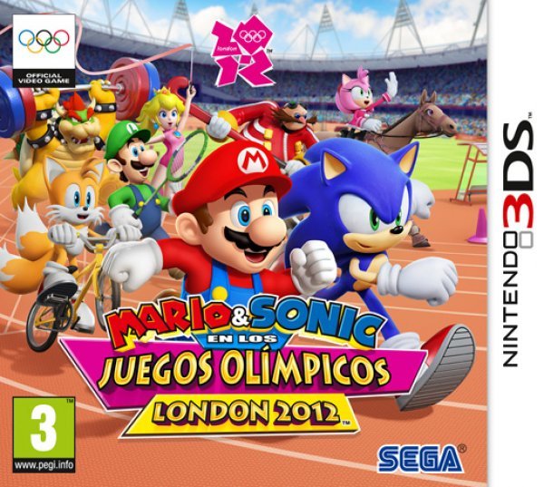 Caratula de Mario Y Sonic En Los Juegos Olímpicos London 2012 para Nintendo 3DS