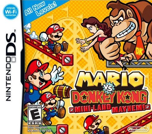 Caratula de Mario vs Donkey Kong: Mini-Land Mayhem! para Nintendo DS