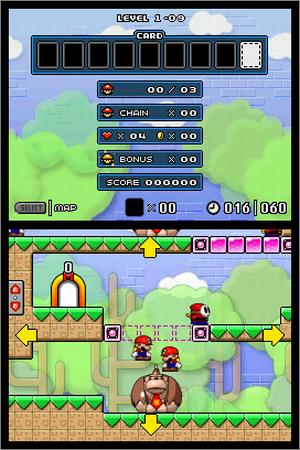 Pantallazo de Mario vs. Donkey Kong 2: March of the Minis para Nintendo DS