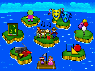 Pantallazo de Mario's Early Years! Preschool Fun para PC