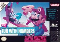 Caratula de Mario's Early Years: Fun With Numbers para Super Nintendo