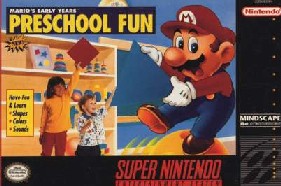 Caratula de Mario's Early Years: Preschool Fun para Super Nintendo