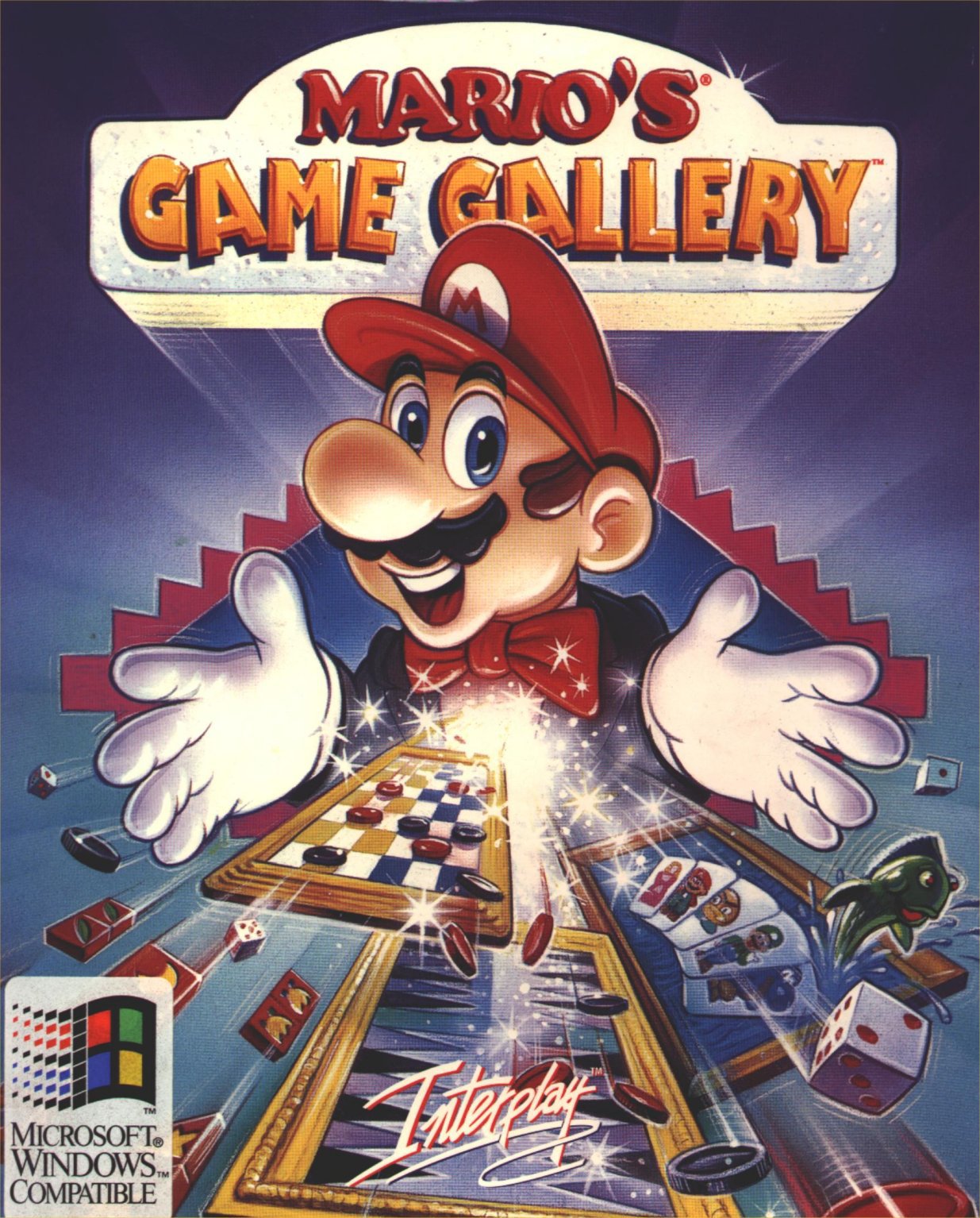 Caratula de Mario's Game Gallery para PC