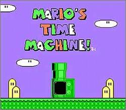 Pantallazo de Mario's Time Machine para Nintendo (NES)