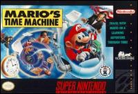 Caratula de Mario's Time Machine para Super Nintendo