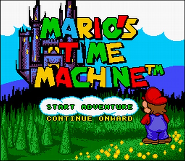 Pantallazo de Mario's Time Machine para Super Nintendo