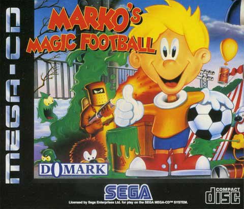 Caratula de Marko's Magic Football para Sega CD