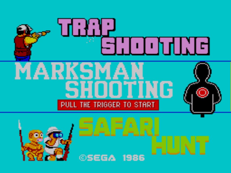 Pantallazo de Marksman Shooting / Trap Shooting / Safari Hunt para Sega Master System