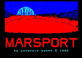 Pantallazo de Marsport para Amstrad CPC