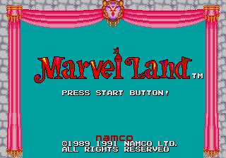 Pantallazo de Marvel Land para Sega Megadrive