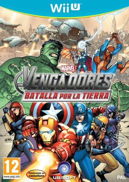 Caratula de Marvel Los Vengadores: Batalla Por La Tierra para Wii U