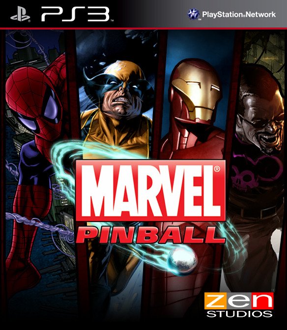 Caratula de Marvel Pinball para PlayStation 3