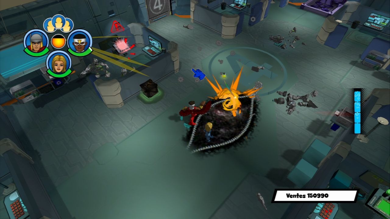 Pantallazo de Marvel Super Hero Squad: Comic Combat para PlayStation 3