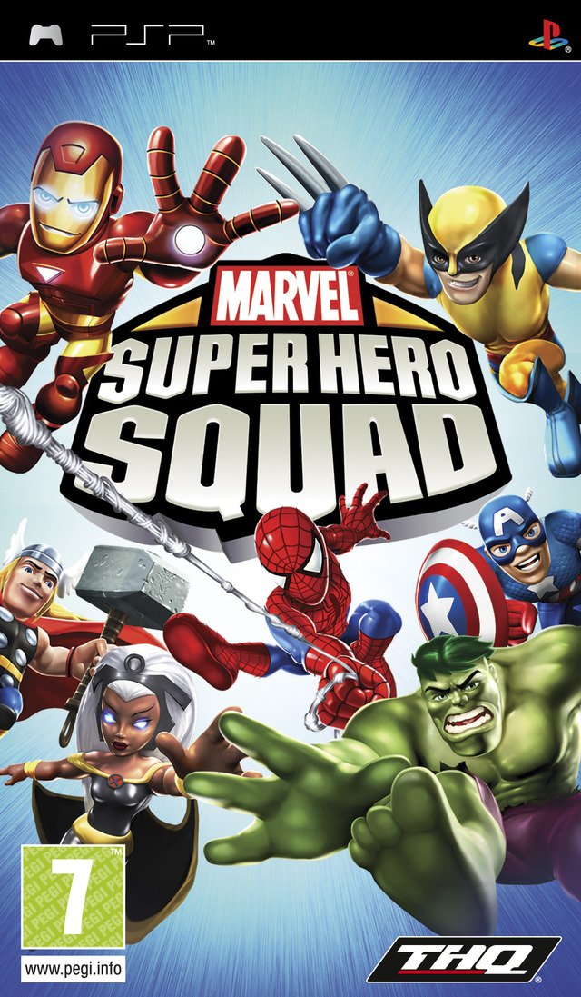 Caratula de Marvel Super Hero Squad para PSP