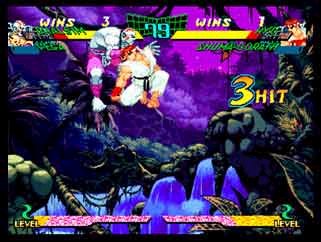 Pantallazo de Marvel Super Heroes vs. Street Fighter para PlayStation