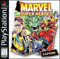 Caratula de Marvel Super Heroes para PlayStation