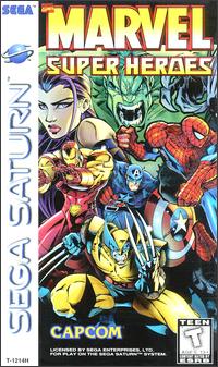Caratula de Marvel Super Heroes para Sega Saturn