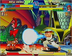 Pantallazo de Marvel vs. Capcom: Clash of Super Heroes para Dreamcast