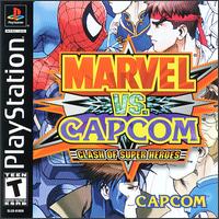 Caratula de Marvel vs. Capcom: Clash of Super Heroes para PlayStation