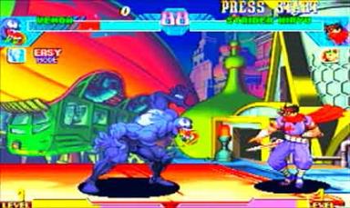 Pantallazo de Marvel vs. Capcom: Clash of Super Heroes para PlayStation
