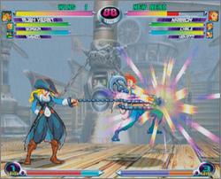 Pantallazo de Marvel vs. Capcom 2 para Dreamcast