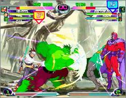 Pantallazo de Marvel vs. Capcom 2 para PlayStation 2