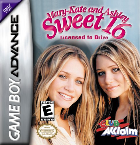 Caratula de Mary-Kate and Ashley: Sweet 16 -- Licensed to Drive para Game Boy Advance